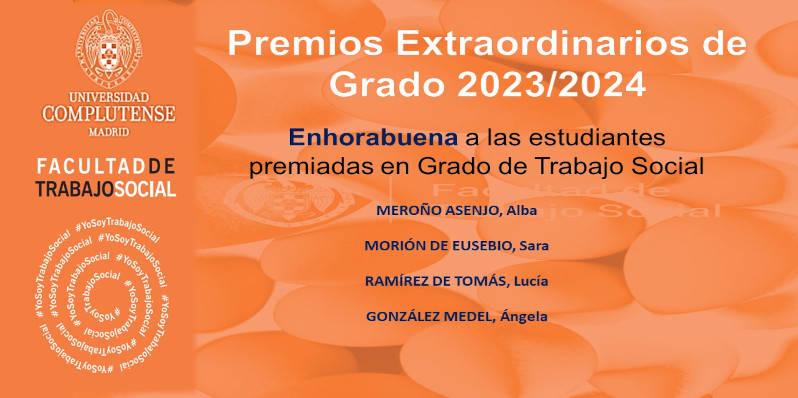 Premios Extraordinarios de Grado 2023/2024